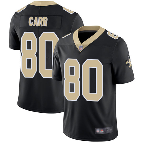 Men New Orleans Saints Limited Black Austin Carr Home Jersey NFL Football #80 Vapor Untouchable Jersey->new orleans saints->NFL Jersey
